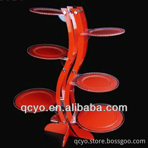 2013 China new design acrylic cake display case